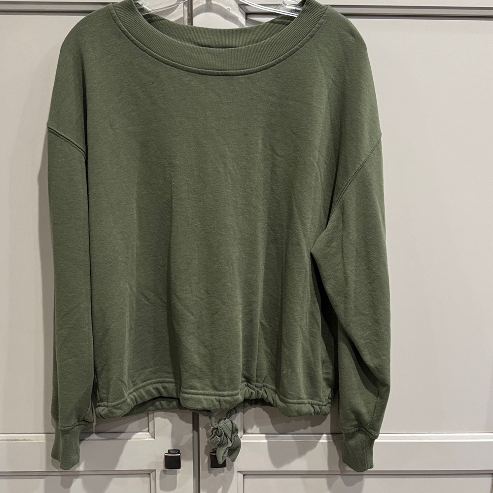 Old Navy Olive Green Women's Sweatshirt